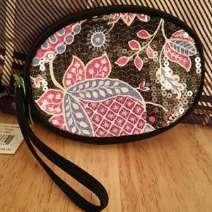 Elegant Oval Wristlet